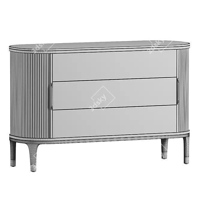 Morelato JOYCE Chest Drawers 3D 3D model image 3