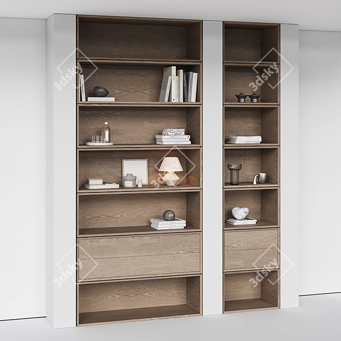 NG10 Decor Shelving Unit 3D model image 3