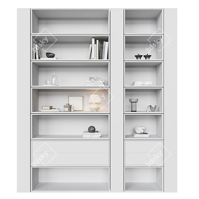 NG10 Decor Shelving Unit 3D model image 5