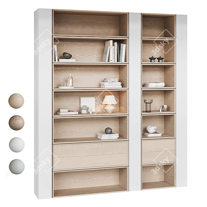 NG10 Decor Shelving Unit 3D model image 7