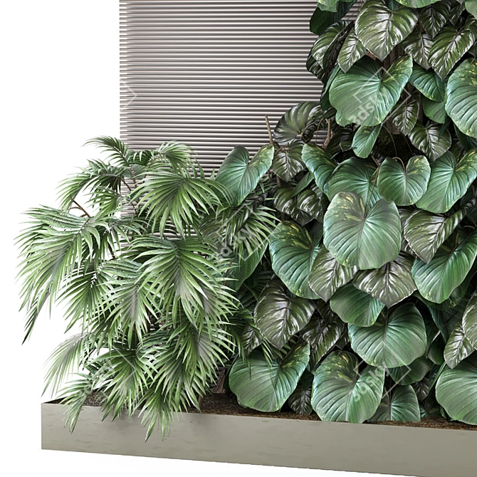  Urban Vertical Garden Collection 3D model image 2