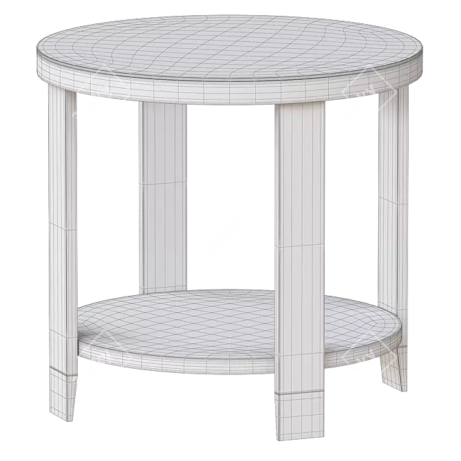 Elegant Jazz Coffee Table, 2013 3D model image 2