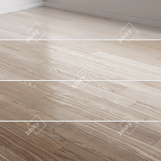 Versatile Oak Flooring Collection 3D model image 1