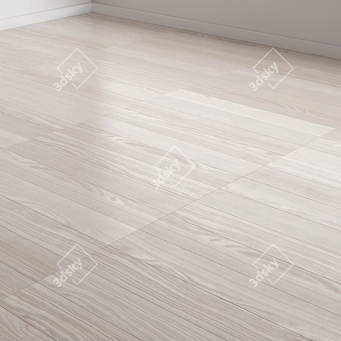 Versatile Oak Flooring Collection 3D model image 4