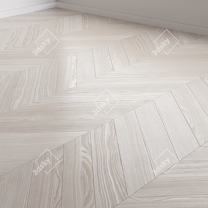 Versatile Oak Flooring Collection 3D model image 5