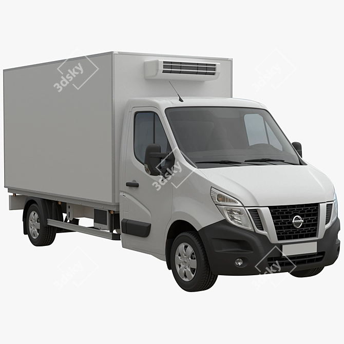 Nissan NV400 BoxTruck Commercial Chassis 3D model image 4