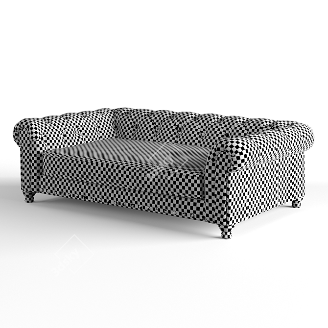 Luxury Larock Pet Sofa 3D model image 4