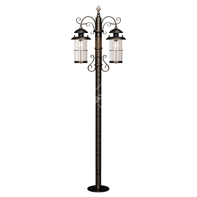 Genova Outdoor Lantern L70791.07 3D model image 1