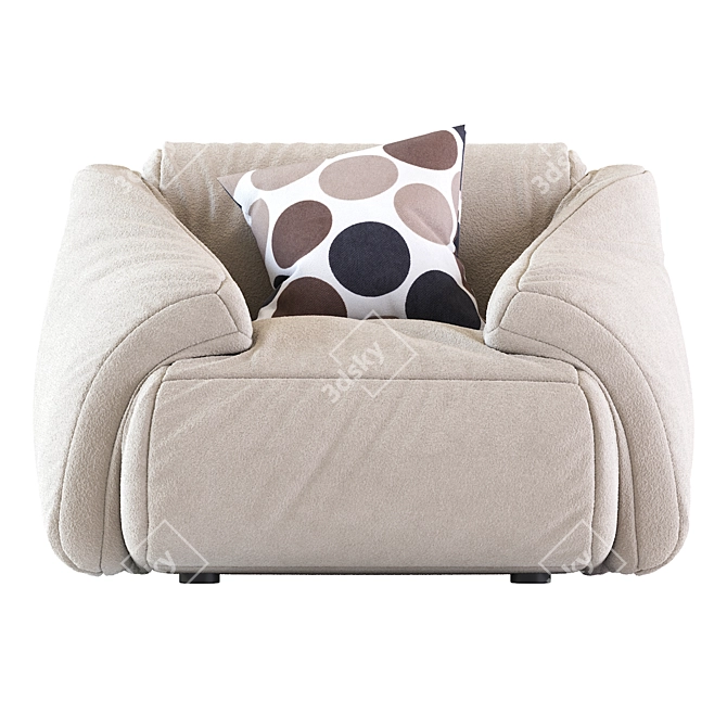 DS-705 London Sofa Bed 3D model image 2