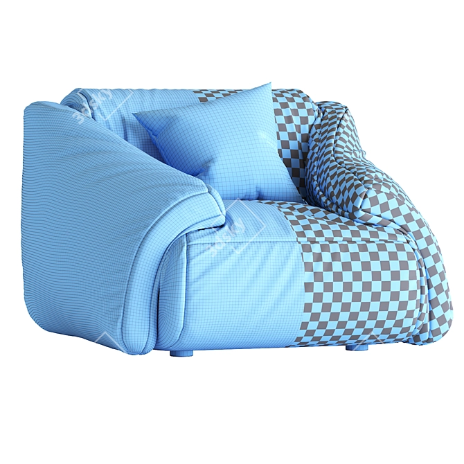 DS-705 London Sofa Bed 3D model image 5