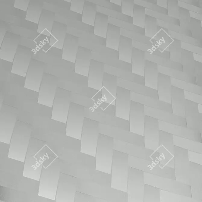 Metal Patterned Steel Covering Set 3D model image 5