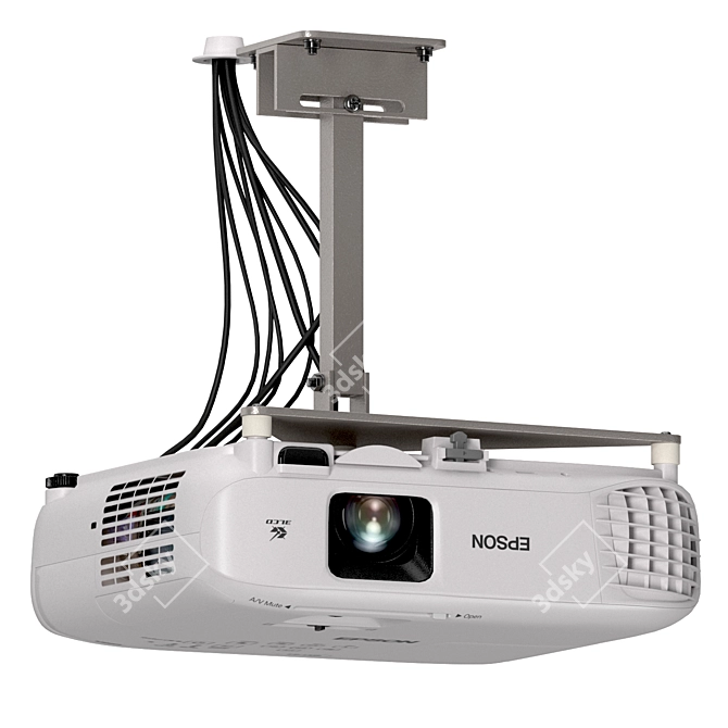 Epson Projector Set Bundle 3D model image 1