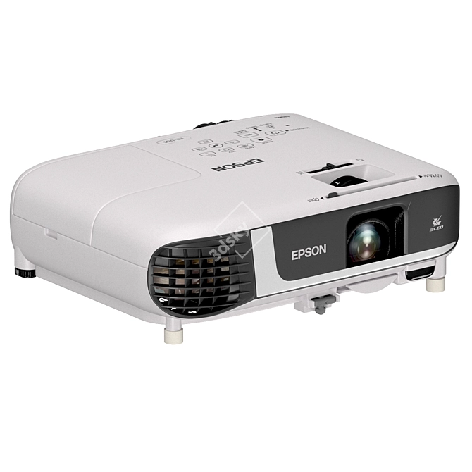 Epson Projector Set Bundle 3D model image 3