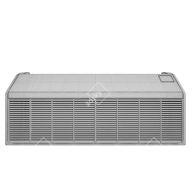 Mitsubishi Heavy Floor-Ceiling Air Conditioner 3D model image 4