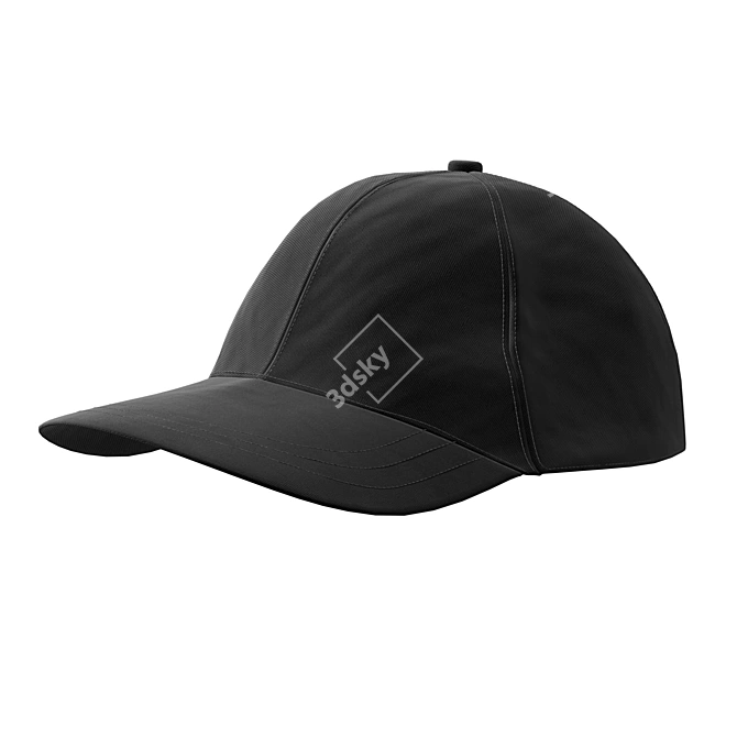 Copper Basic Twill Cap: ZARA 3D model image 6