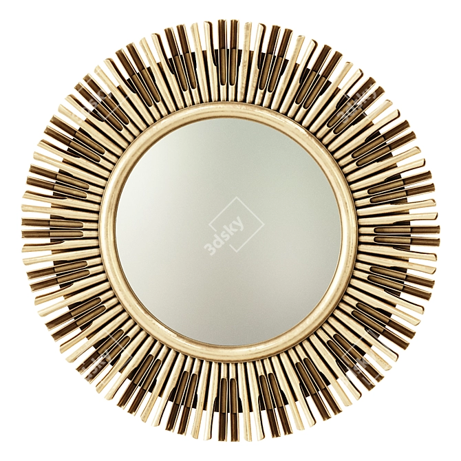 Modern Wall Mirror 644573 3D model image 1