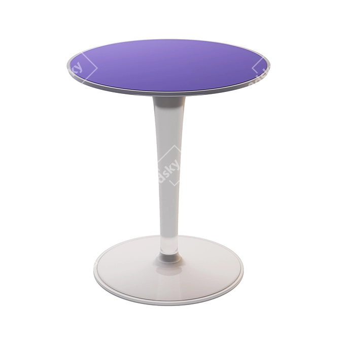 Modern Kartell TipTop Coffee Table 3D model image 1