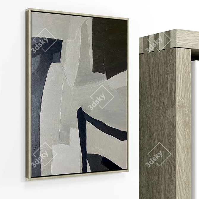 Dual Frame Artworks Set 3D model image 4