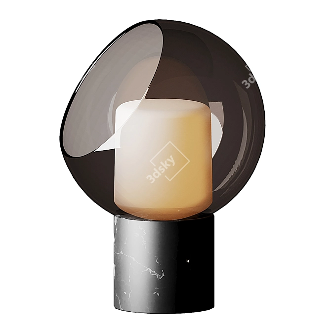 Elegant Agostina Table Lamp 3D model image 1