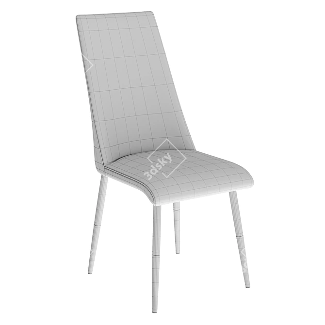 Premium Shado Maffin Chair 3D model image 3