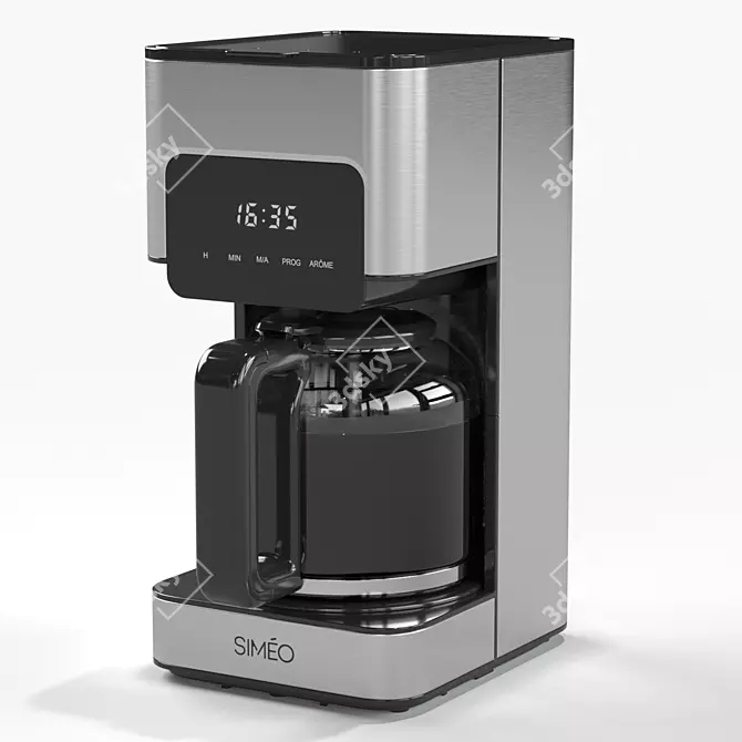 Simeo Coffee Maker with Carafe 3D model image 3