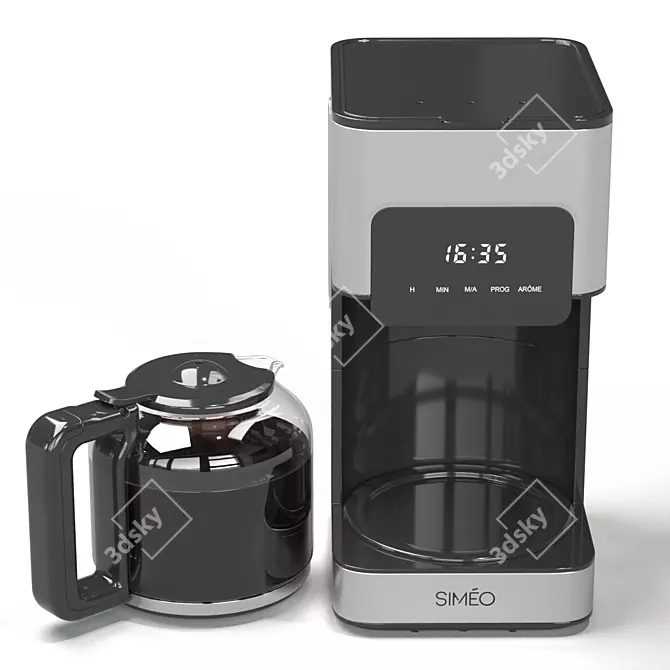 Simeo Coffee Maker with Carafe 3D model image 4