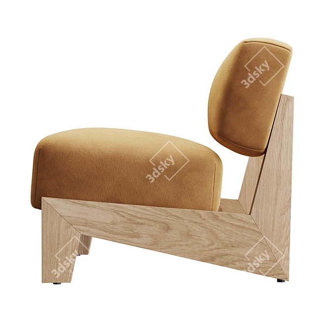 Fashionable Schulte Chair Model 3D model image 3