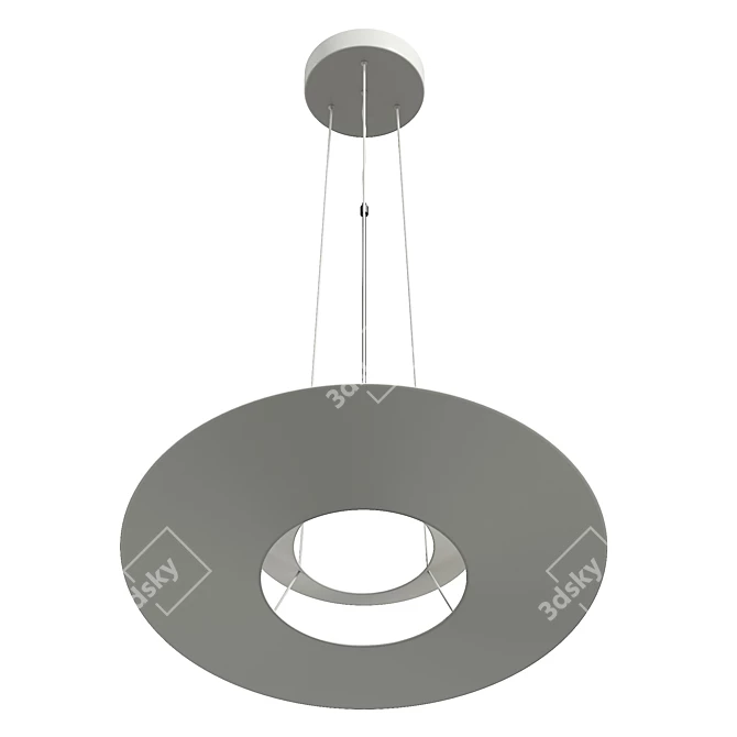 Vibia Flamingo 1540 Dimmable Pendant - Real Size Model 3D model image 4