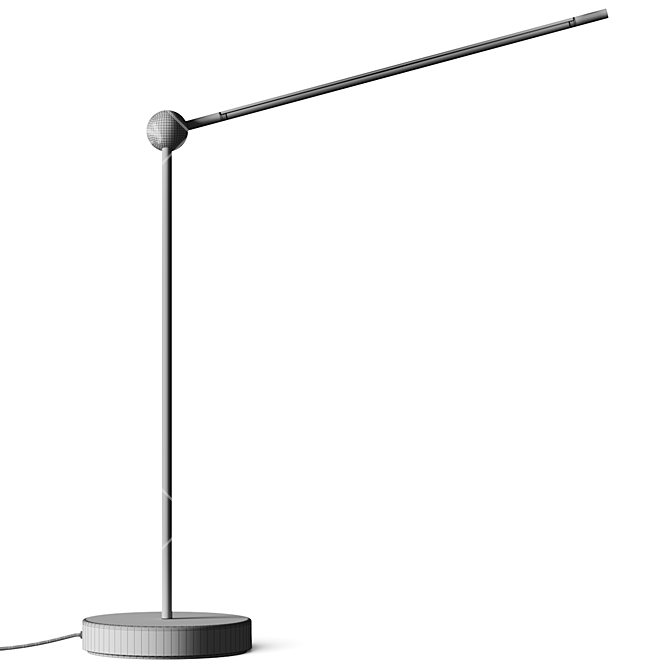 Adjustable Modern Table Lamp 3D model image 5