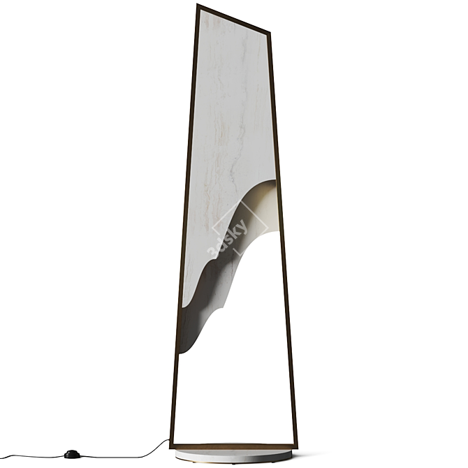 Versatile Modern Design Floor Lamp 3D model image 3