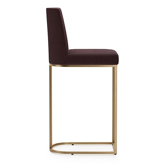 Modern Rayla Bar Stool 3D model image 3