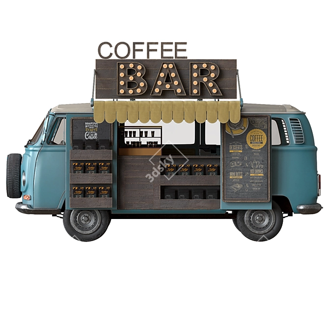 Brew Buddy Coffee Tracker 3D model image 2