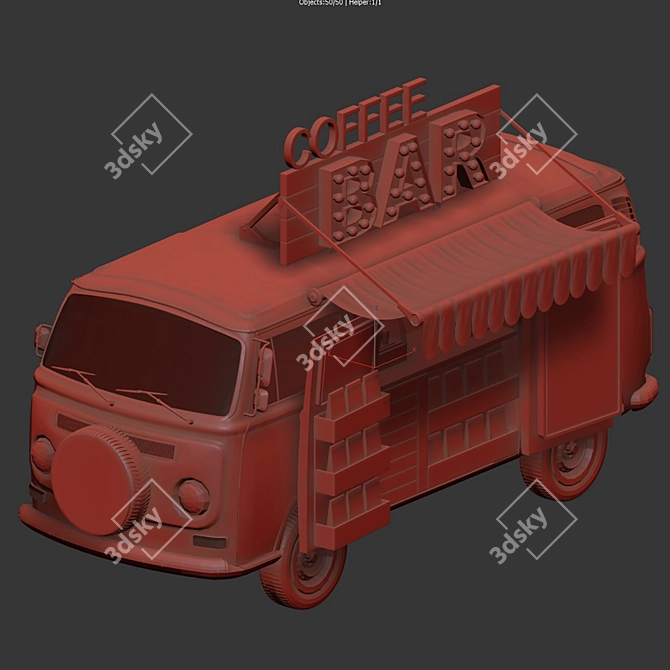 Brew Buddy Coffee Tracker 3D model image 5