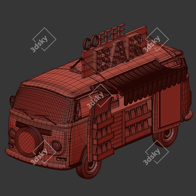 Brew Buddy Coffee Tracker 3D model image 6