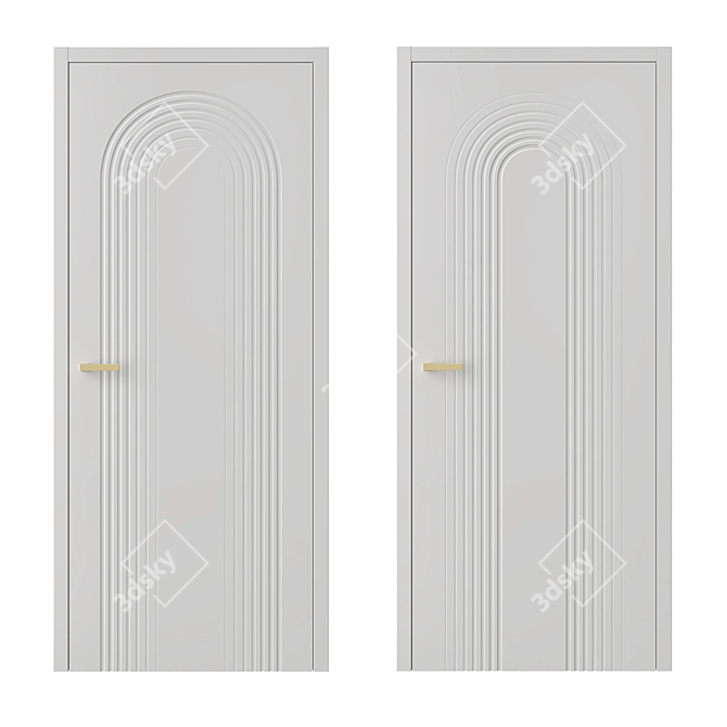 Sunrise Collection Doors by ESTET 3D model image 1