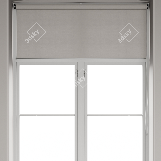 Customizable Roller Shades | Set 3D model image 2