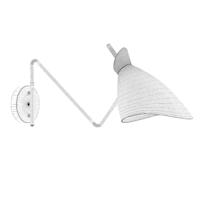 InoDesign Hannover White Loft Pendant 3D model image 2