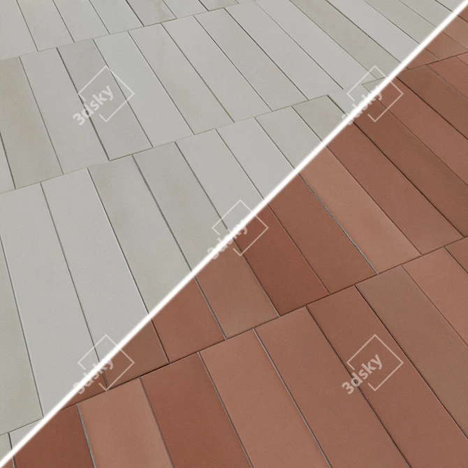 Equipe Wadi Ceramic Tiles Set 3D model image 1