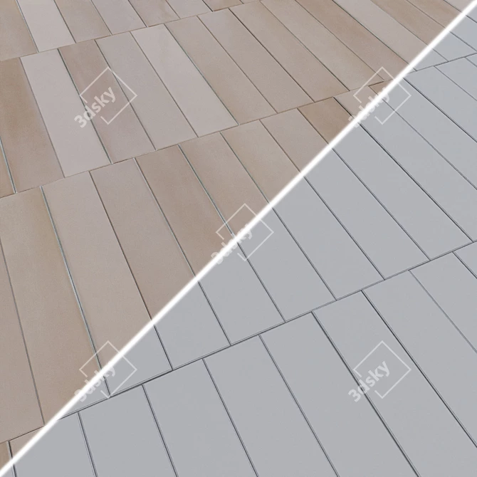 Equipe Wadi Ceramic Tiles Set 3D model image 2