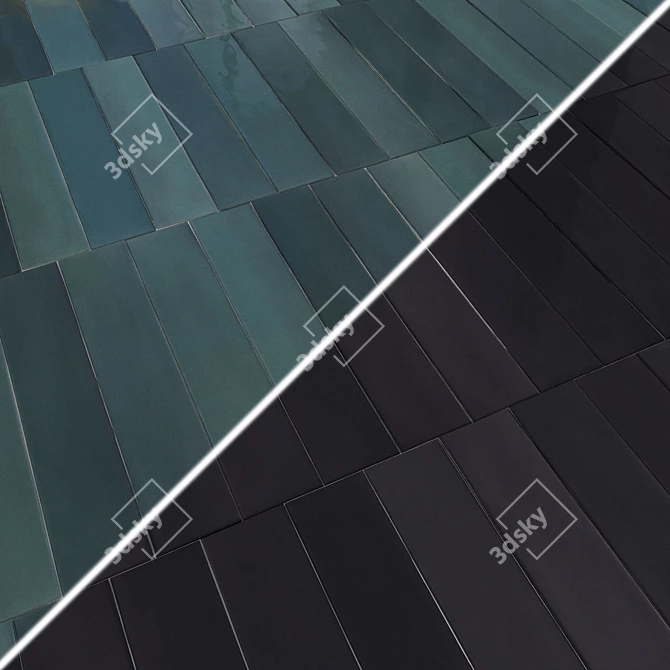 Equipe Wadi Ceramic Tiles Set 3D model image 4