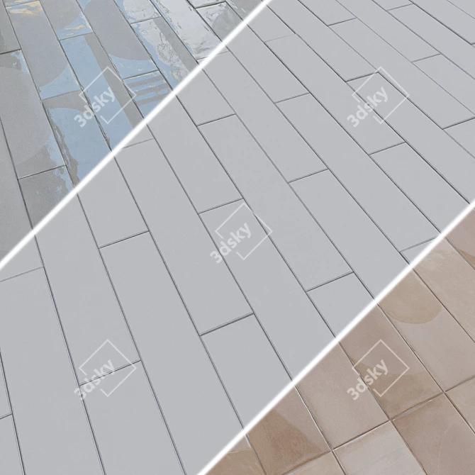 EQUIPE WADI Decor Ceramic Tile 3D model image 4