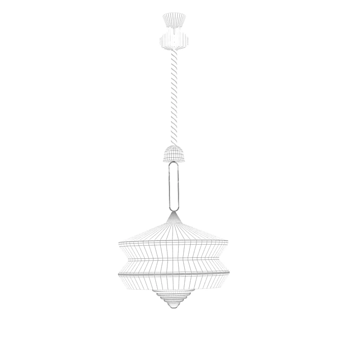 Inodesign Calypso A Pendant Light 3D model image 2