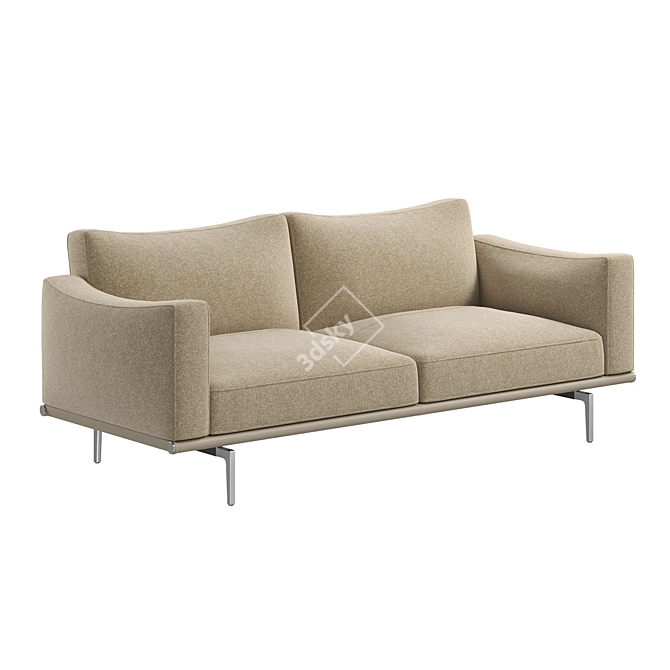 Happy Jack Sofa, Modern Elegance 3D model image 6