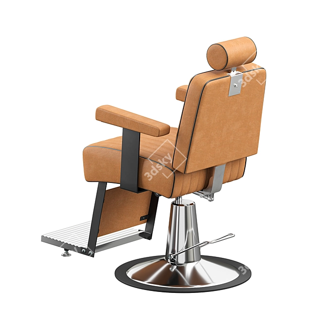 Kingsman Barber Chair - Luxury Seating 3D model image 2