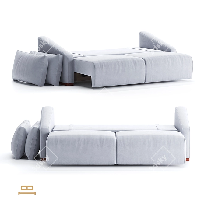 Idealbeds San Remo Sofa Bed 3D model image 7