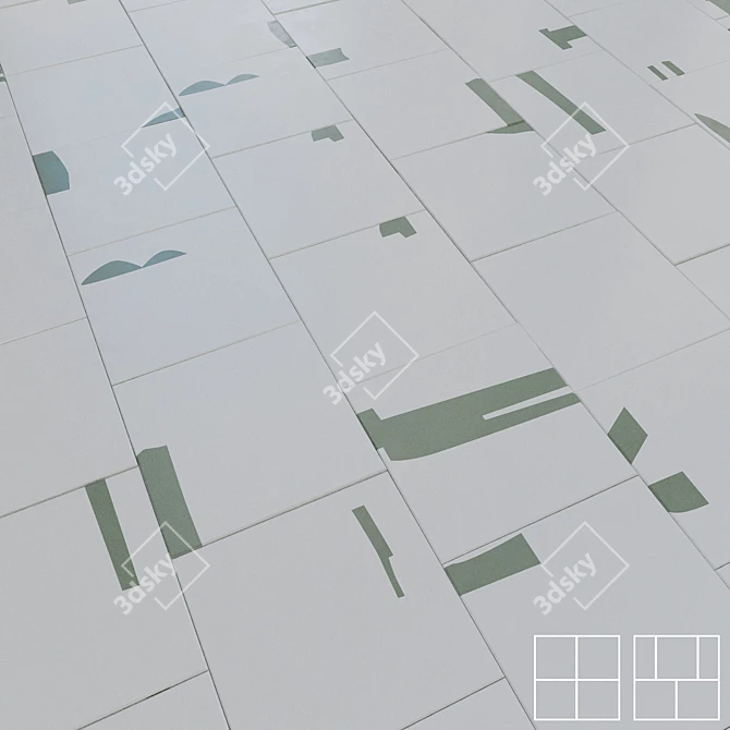 41zero42 PACK Ceramic Tiles 3D model image 5