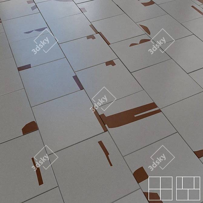 41zero42 PACK Ceramic Tiles 3D model image 7