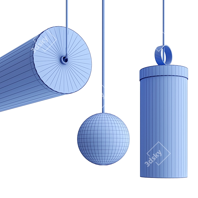 Modern NOOI Pendant Lamps 3D model image 5