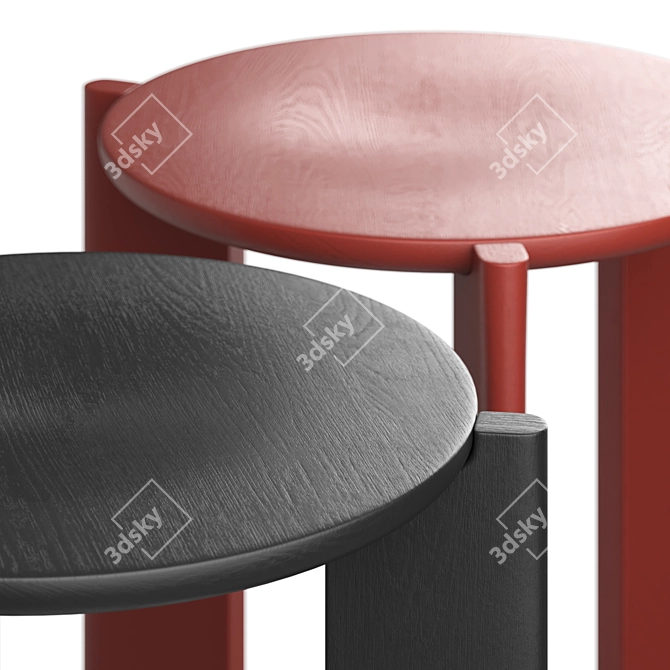 TapTap Artu Bar Stool 3D model image 3