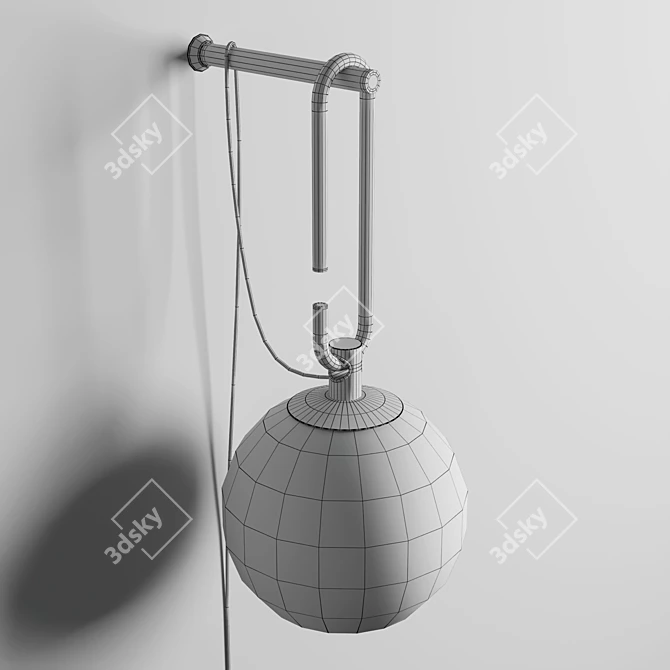 Modern Artemide NH1217 Wall Lamp 3D model image 5